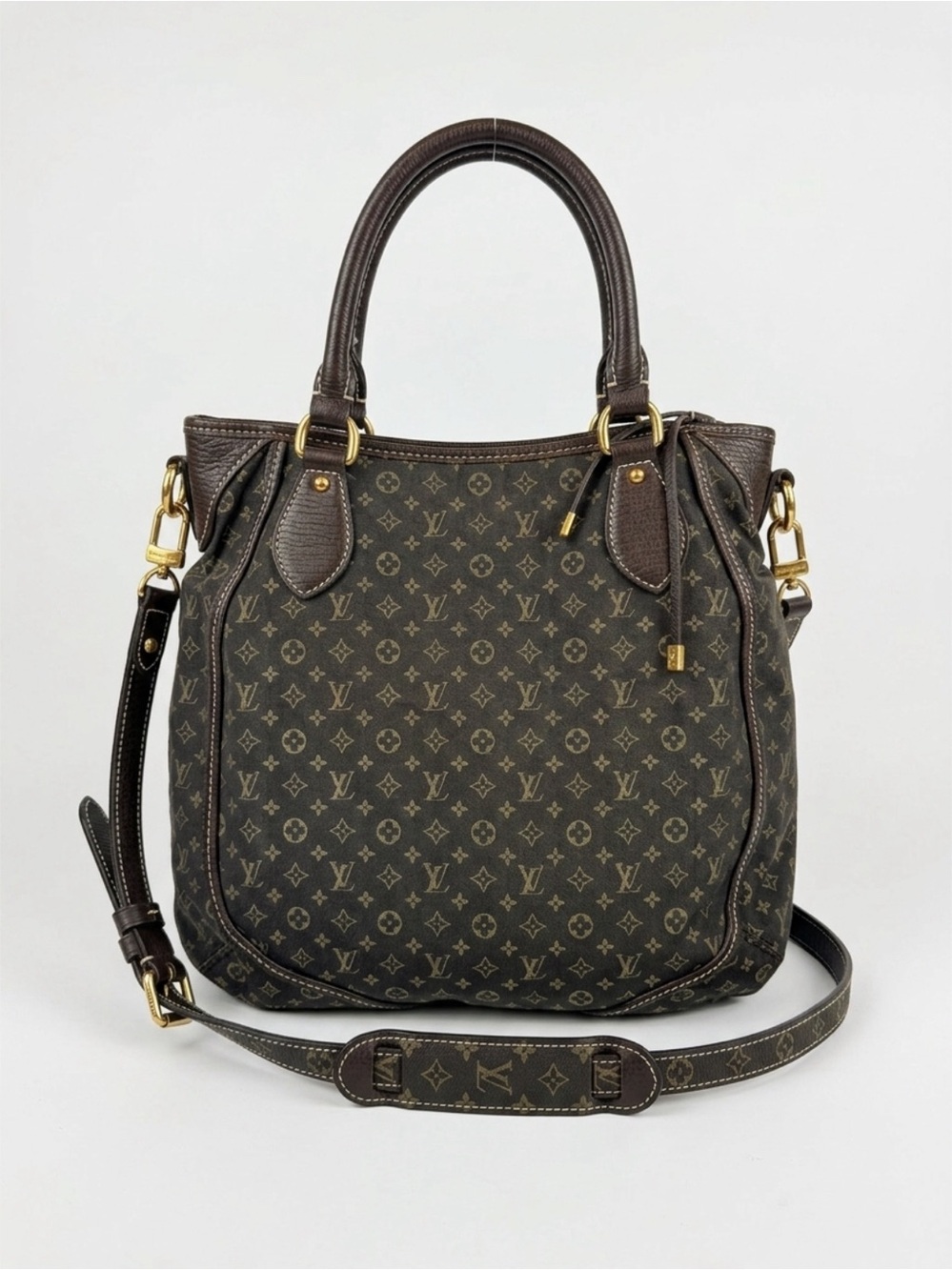 Louis Vuitton Mini Lin Elegie PM Tote Crossbody Bag